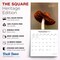 Brush Dance; Magic Mushrooms | 2027 12 x 24 Inch (Hanging) Monthly Square Wall Calendar | Plastic-Free; Category:Wall Calendars; Image:7